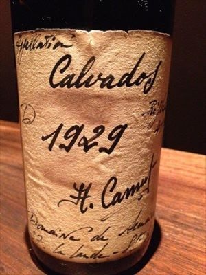 ADRIEN CAMUT 1929[BRANDY CALVADOS]: panacee selection