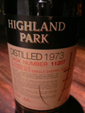 HIGHLANDPARK 1973[Scotch Single Malt]