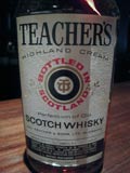 Teacher’s Highland Cream 1970’s[Whisky Scotch Blended]