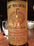 James Macarthur‘s Old Masters Bunnahabhain 1980-33y [ Whisky Scotch SingleMalt ]