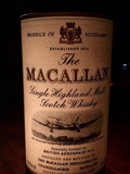 Macallan specially bottled for B.A